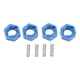thumbnail image 1 of M Buder 7mm Hex Wheel Hubs Adaptador Premium de Aleación de Aluminio para Coche RC FMS FCX24 1/24, Pieza de Repuesto de Alta Resistencia, Azul (0.28 inches / 0.7 cm), 1 of 9