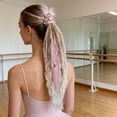 thumbnail image 5 of PLPPYFS Boho Braided Ponytail Extension, Elastic Dirty Braid Ponytail Long Viking Dreadlock Beads Ponytail Hand-braided Braids Hair Extensions Lightweight Natural Synthetic Hairpiece for Festival, 5 of 6