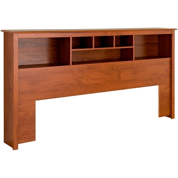 Prepac Monterey King Bookcase Headboard, Cherry