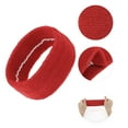 thumbnail image 3 of Unique Bargains 1 Pc Breathable Headband Solid Color Headband for Sport Red, 3 of 6