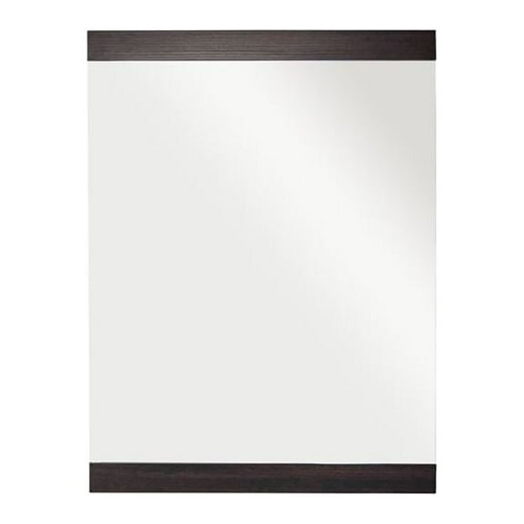 Bellaterra-Home 23.6-Inch Rectangular Framed Frame Mirror In Neutral Finish