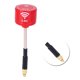 thumbnail image 1 of Antena, 5.8GHz 3dbi LHCP Antena de Alta Ganancia para FPV Racing Drone RC Plasorio Rojo, 1 of 7