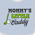 thumbnail image 4 of Inktastic Mommys Little Caddy with Golf Club and Ball Boys or Girls Baby Bib, 4 of 4