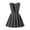 Gray, variant on School Uniform Dresses Girls Pleated V Neck Casual Jumper Ruffle Sleeveless Cute Overall Dress Navy, Size 3 Y