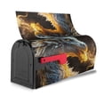 thumbnail image 3 of Yiaed Golden White Fire Dragon Print Mailbox Covers, Magnetic Mailbox Cover, Mail Box Covers for Garden Outdoor Decor Box Covers-25.5x21 in, 3 of 8