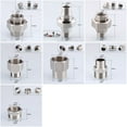 thumbnail image 3 of Butt Joint Internal Stainless steel Threaded Female-Male Home Improvement Pipe Fittings Adapter Hardware Plumbing fitting 4, 3 of 8