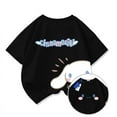 thumbnail image 5 of Sanrio Girls Boys T-Shirt Short Sleeve Cotton 2024 Summer New Cartoon Cinnamoroll Children's Clothing Top Half Sleeve Gift, 5 of 26