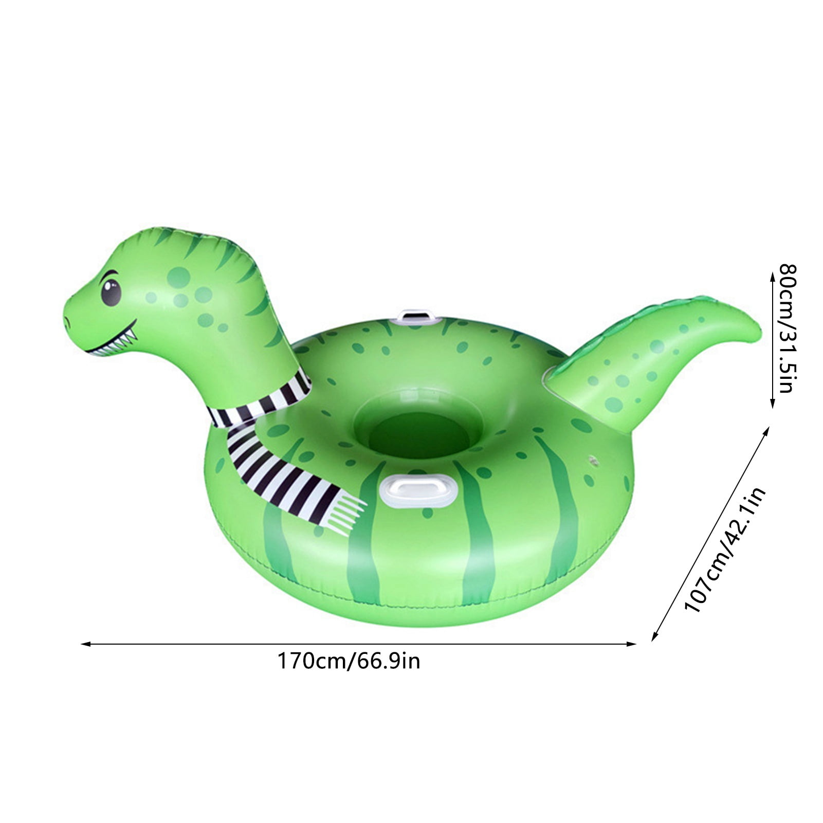 Tube Thicken Snow Tube Inflatable Snow Sleds With Handles Winter Toys For Kids Adults