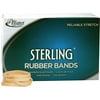 Alliance Sterling Rubber Bands, Size #62 (2-1/2" x 1/4"), Approx. 600 Bands, 1 lb Box, Natural Crepe