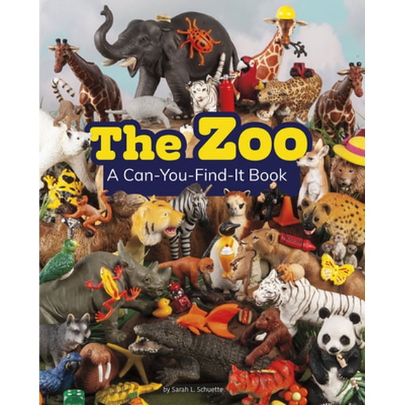 Pre-Owned The Zoo: A Can-You-Find-It Book (Paperback) 1977118348 9781977118349