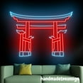 thumbnail image 5 of Handmadetneonsign Torri Gate Neon Sign, Torii Gate Japan Led Light, Japanese Culture Home Wall Decor 70296, 5 of 5