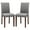 Gray, variant on Arlopu Dining Chairs Set of 2, Button Tufted Parsons Dining Chair with Upholstered & Solid Wood Legs for Kitchen & Dining Room