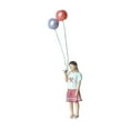 thumbnail image 4 of Figura en Miniatura de Una Niña Tirando de Un Globo (escala 1/64), 1,8 Cm (0,7 Pulgadas), Multiusos para Casa de Muñecas, Decoración de Oficina, Detal 2 globos, 4 of 8
