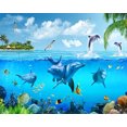 thumbnail image 2 of 3D Wallpaper Underwater World SKU# WAL0024, 2 of 9