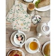 thumbnail image 4 of Spring Flowers Kitchen Dish Towels for Drying Dishes Set of 4, Yellow Pink Floral Leaves Vintage Country Plants Waffle Weave Microfiber Hand Tea Bathroom Towels Quick Dry & Absorbent Towel 15.7x23.6, 4 of 7