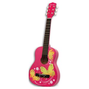 Ready Ace 30" Acoustic Student Guitar Pink Butterfly