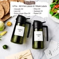 thumbnail image 2 of KORALAKIRI 2 in 1 Oil Sprayer for Cooking, 16oz/470ml Glass Food-grade Olive Oil Spray Bottle Dispenser Mister Spritzer with Pourer for Kitchen, Salad, Frying, BBQ (Black & Black), 2 of 8