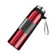 thumbnail image 1 of Wosthever Taza de gran capacidad, botella de agua aislada, soportes térmicos a prueba de fugas para negocios, termo de viaje para oficina, Teteras Rojo/1000ml, 1 of 6