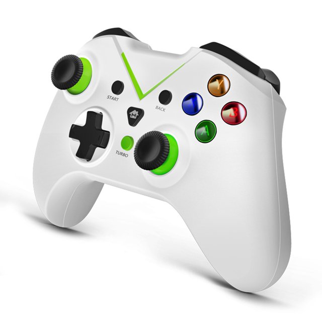 2.4G Gamepad con función Turbo Gamepad inalámbrico para Xbox One PC Windows 10/8/7