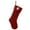 M, variant on Christmas Stockings with Initials, 26 Letters Embroidered Red Knitted Xmas Stocking, Holiday Party Fireplace Hanging Decoration (K)