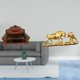 thumbnail image 2 of Sofá Miniatura, Sillón Individual, Modelo DIY, Accesorio, Mueble Miniatura Para Habitación, Regalo De Micropaisaje, Decoraciones De Paisaje Con Figura De Toro, Estatua De Oso Y Toro Feng, 2 of 8