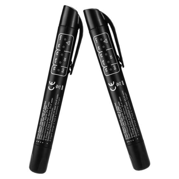 unbranded 2pcs Brake Fluid Tester Oil Moisture Checking Tool Brake Fluid Liquid Testing Tool