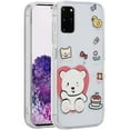thumbnail image 3 of For Samsung Galaxy s20 Plus s20+ s11 6.7inch Double Layer Design IMD TPU Case - Bear Cute, 3 of 3