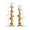 thumbnail image 2 of Retro Aromatherapy Candle Holder Modern Light Luxury Decorative Ornaments Alloy Candlestick, 2 of 6