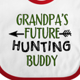 thumbnail image 4 of Inktastic Grandpas Future Hunting Buddy Boys or Girls Baby Bib, 4 of 4