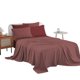 thumbnail image 1 of Juego De Sábana Hotelera Matrimonial MELOCOTTON HOGAR Microfibra Premium incluye 4 Fundas De almohada Mod-C1, 1 of 5