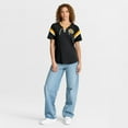 thumbnail image 3 of Women's Fanatics Black Boston Bruins Offside Athena T-Shirt, 3 of 7