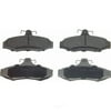 Disc Brake Pad Set Fits select: 1997-2004 MITSUBISHI DIAMANTE, 1999-2002 DAEWOO NUBIRA