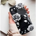 thumbnail image 5 of Luxury Silver Rose Diamond iPhone Case for Women Men, Perfect for Anniversaries Weddings, Compatible with iPhone 11/12/13/14/15/16 (Pro Max/Plus), 5 of 9