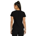 thumbnail image 2 of Grey's Anatomy EDGE Womens GET018 Nova per Pocket Top-Black-S, 2 of 2
