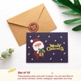 thumbnail image 3 of Navidad Saludo Dibujos animados Impreso Papel Tarjetas Sobres Sobres Niños Conjunto Hecho A Mano Ducha De Bebé Invitaciones Accesorios Tipo 1 Advancent HA009713-01, 3 of 6