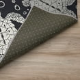 thumbnail image 3 of Addison Rugs Indoor/ Outdoor Surfside Turtle Washable Rug New Midnight - 10' x 14', 3 of 5