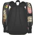 thumbnail image 2 of 17 Inch Backpack Cute Baby Sloth Laptop Backpack Shoulder Bag School Bookbag Casual Daypack, 2 of 6