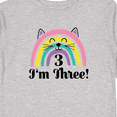 thumbnail image 4 of Inktastic 3rd Birthday Rainbow 3 Year Old Girl Girls Long Sleeve Toddler T-Shirt, 4 of 5