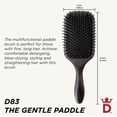 thumbnail image 4 of Gentle Paddle Hairbrush for Comfortable Detangling, Blowdrying and Styling, 4 of 4