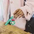 thumbnail image 5 of LSLJS Christmas Santa Keychain - Cute 3D Wreath Xmas Tree Shape Hanging Ornaments with Keyring Purses Wallets Backpack Car Rearview Mirror Pendants Christmas Decorations for Party, 5 of 5