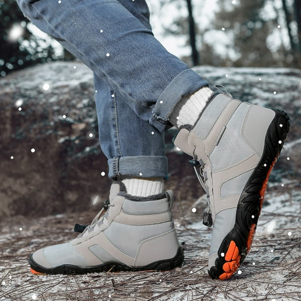 Zapatos Trekking A Prueba Botas Nieve Invierno Impermeable Antideslizante para Hombres Y Mujeres Walmart en linea
