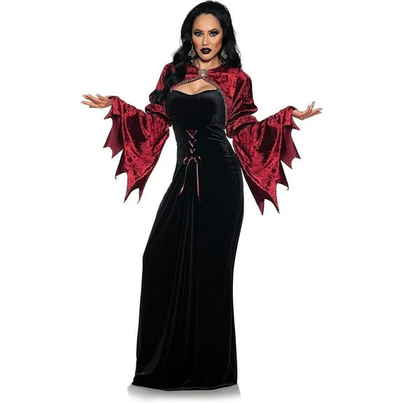 Women's Gothic Vampiress High Court Vampire Costume Dress X-Large 16-18