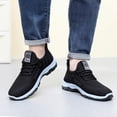 thumbnail image 2 of Running Shoes for Women Men Spring Comfortable Mesh Knit Slip on Walking Tennis Driving Work Sneakers, 2 of 6