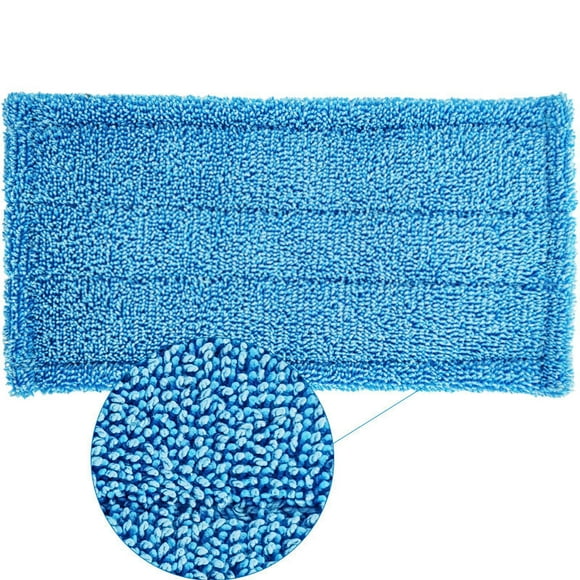 TFixol Suitable for Swiffer Sweeper flat mop cloth wet and dry mop head accessories in a single OPP bag blue Single OPP bag