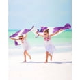 thumbnail image 3 of Purple Gold Beach Towels Oversized Super Absorbent, Abstract Flower Ombre Aesthetics Paint Lightweight Bath Towel Quick Dry Sets For Bathroom/Pool/Rv Camping/Beach Play/Gym Room/Picnic 31"x62", 3 of 8