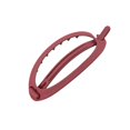 thumbnail image 1 of RYGRZJ Burgundy All-Match Large One-Line Buckle Hairpin For WomenS Back Of The Head Hairpin Simple Solid Color One-Line Buckle Twist Clip Ha, 1 of 5