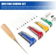 thumbnail image 4 of Box of Binding Snap on Foot Bias Tape Maker Awl Pin Set Quilting Sewing, 4 of 9