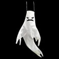 thumbnail image 2 of Coollooc 18" Halloween Ghost Windsocks Decorations with LED Light Outdoor Halloween Decorations Hanging Ghost Windsocks Decor for Halloween, 2 of 3
