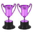 thumbnail image 1 of KAKOWELY 2 piezas de trofeo de premio, trofeo de competición, trofeo de celebración, trofeo de competición para estudiantes, juguetes de trofeo, mini trofeos a granel, 1 of 5