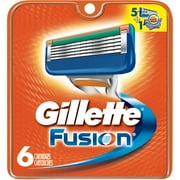 Gillette Fusion Razor Cartridge Refills, 6 count